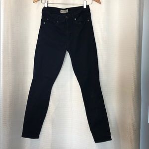 GAP True Skinny Black Jeans